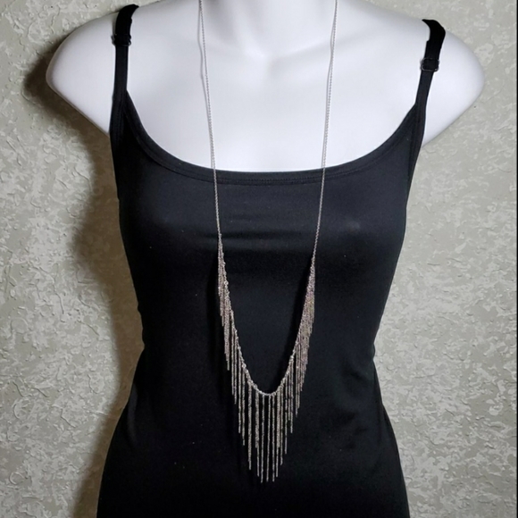 Panacea Jewelry - Panacea Long Fringe Necklace